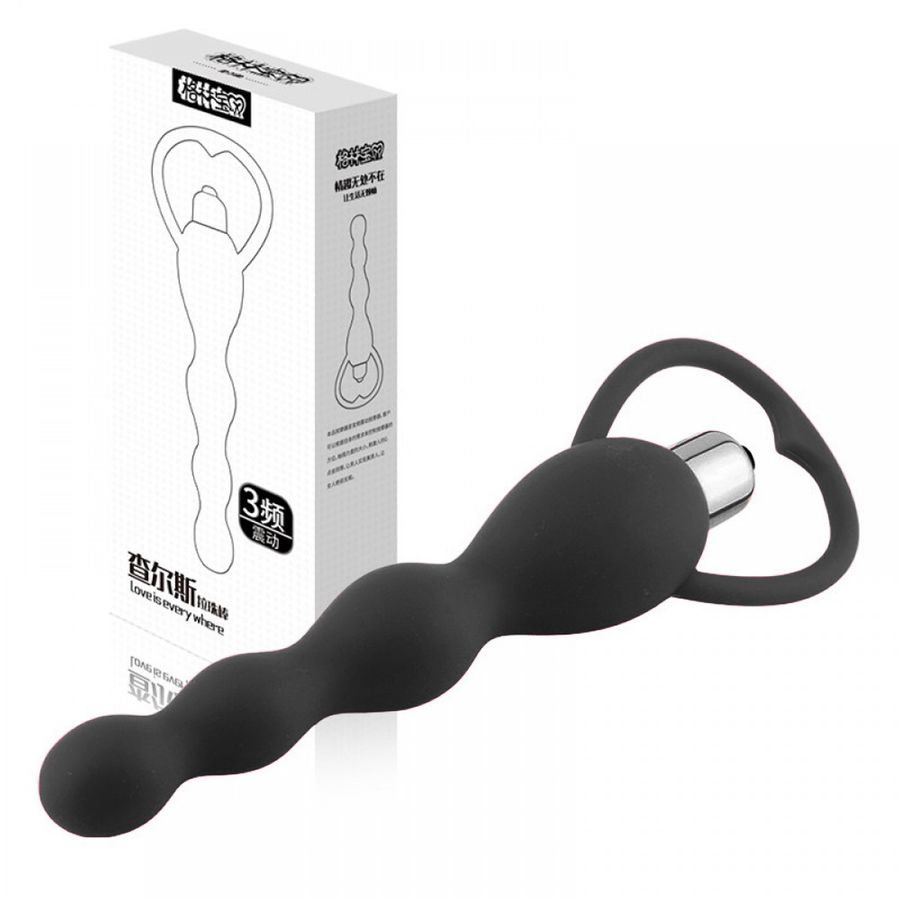 Plug Anal de Silicona Quirúrgica con Vibración