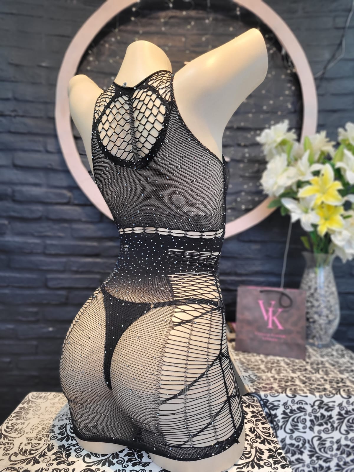 Cat suit con brillos