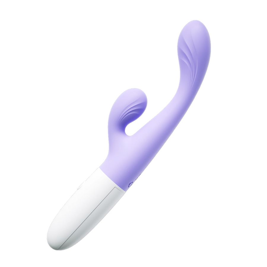 Vibrador de punto G LILO Vip Mix con cabezal saliente y estimulador de clítoris, 10 modos de vibración
