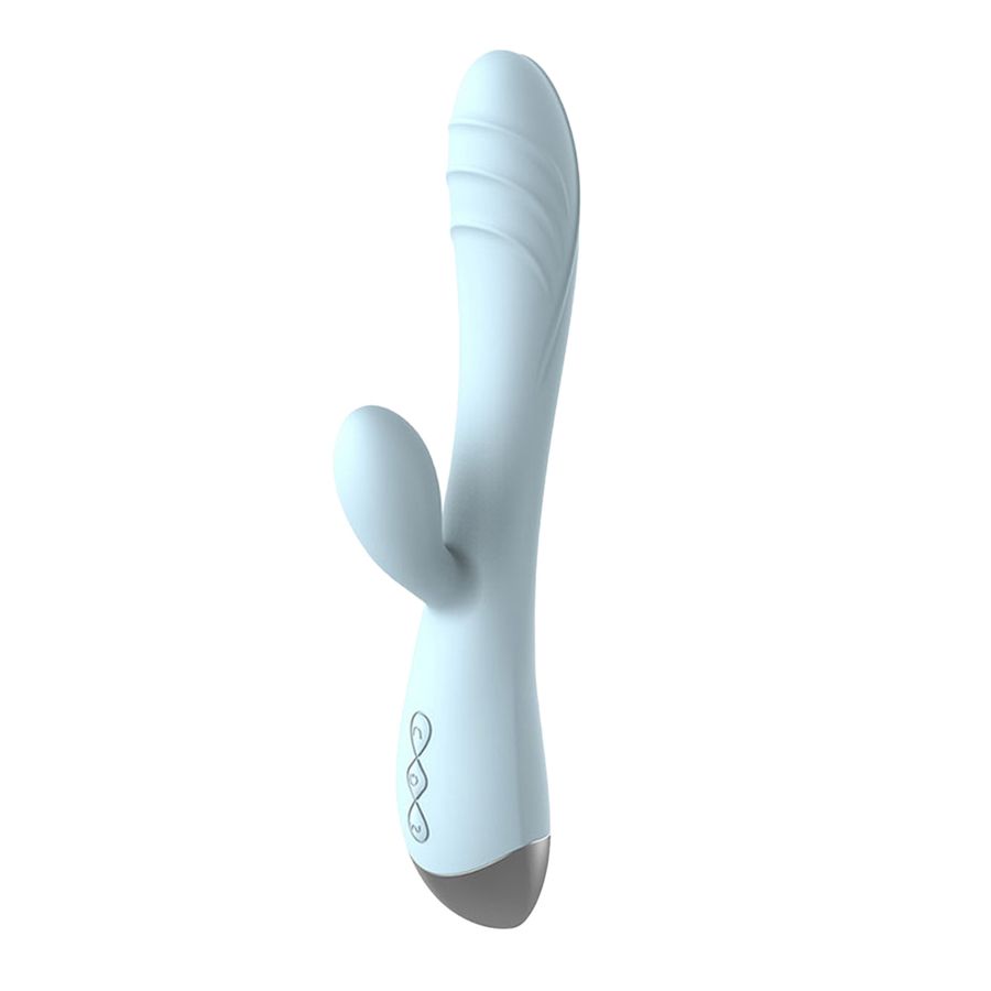 Vibrador de punto G con estimulador de clítoris y 10 modos de vibración