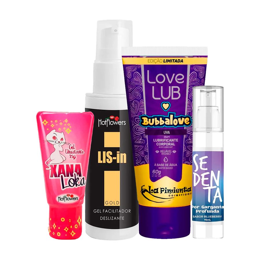 Kit Love Lub Bubbalove, garganta profunda sedienta, anal, LIS-In y Xana Loka