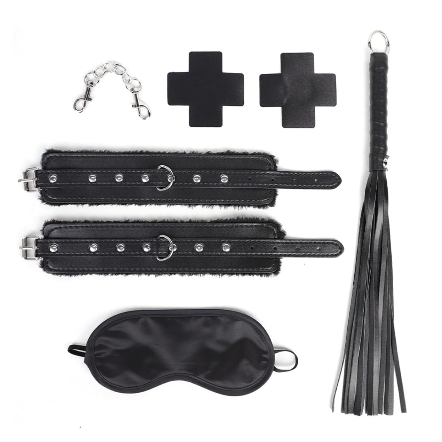 Kit de bondage sadomasoquista con 4 artículos