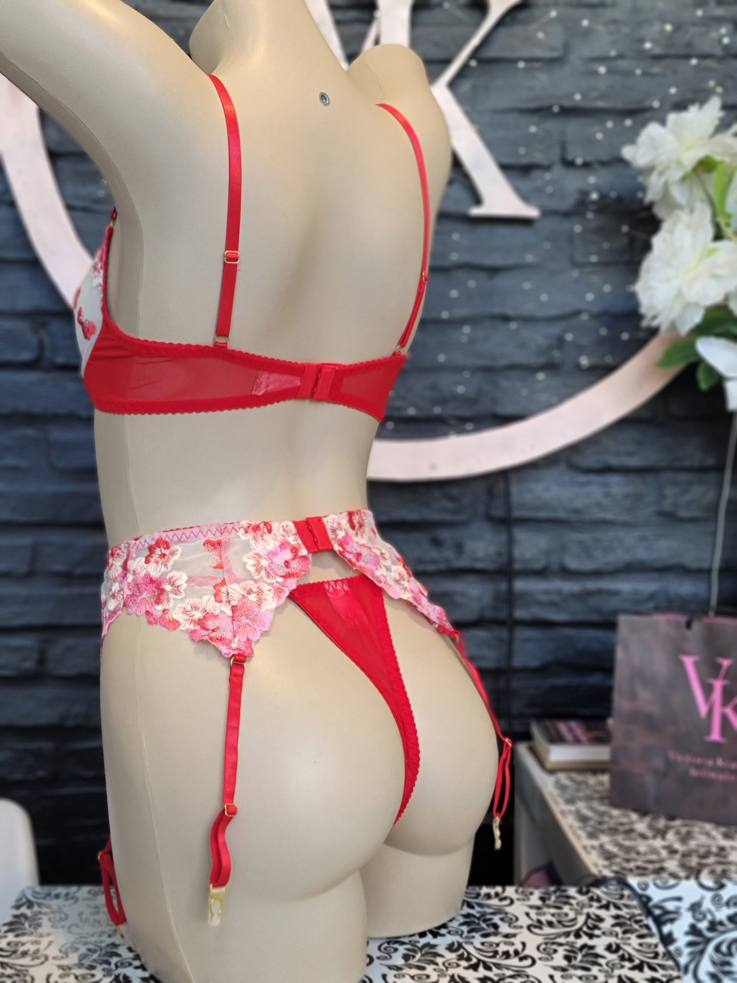 Set Cecille Rojo