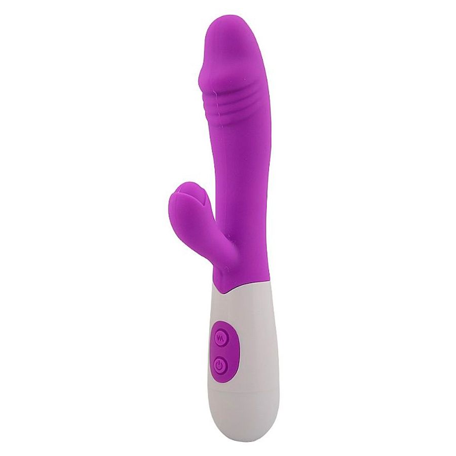 Vibrador de Punto G con Estimulador de Clítoris con 10 Modos de Vibración