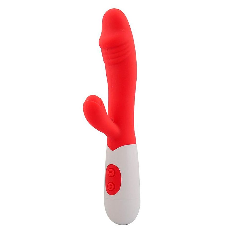 Vibrador de Punto G con Estimulador de Clítoris con 10 Modos de Vibración