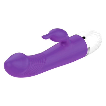 Vibrador Femenino con Estimulador de Clítoris y 12 Modos de Vibración