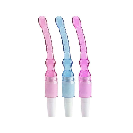 Tapón anal de gelatina con estimulador vibratorio escalonado