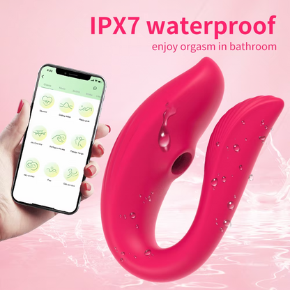 Vibrador succionador mando por App