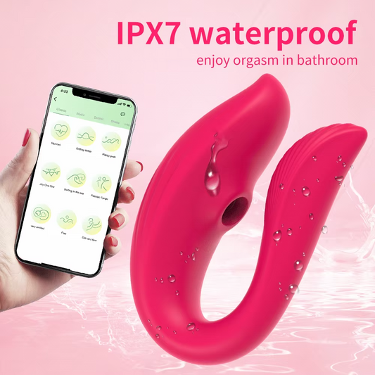 Vibrador succionador mando por App