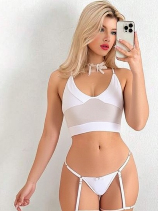 Set Blanco con top