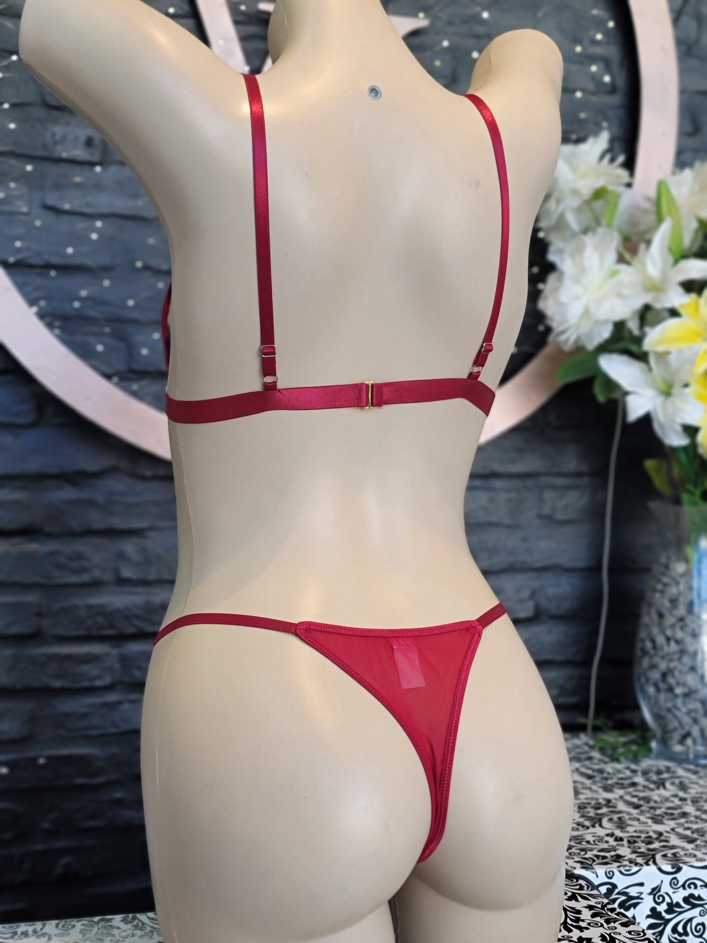 Conjunto Bordo talle S