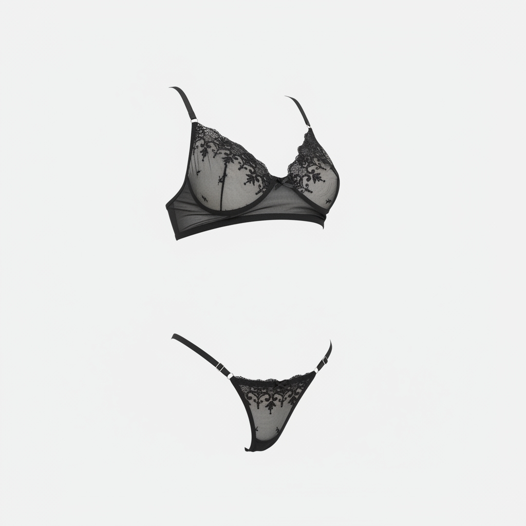 Conjunto Federica negro