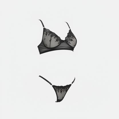 Conjunto Federica negro