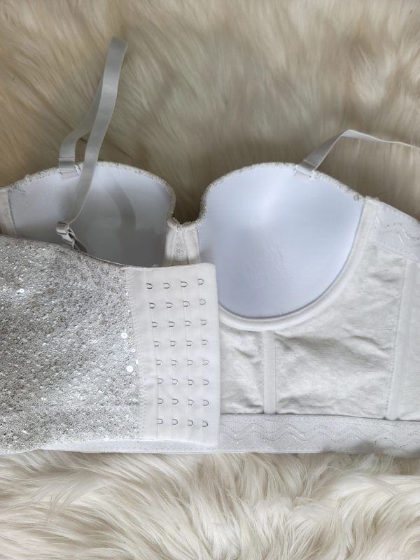 Top corset Blanco