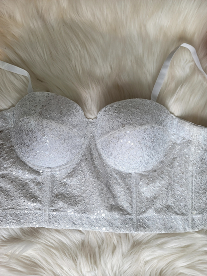 Top corset Blanco