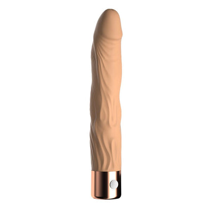 Pene realista recargable con 10 modos de vibración 20,5 x 3,8 cm Super Soft