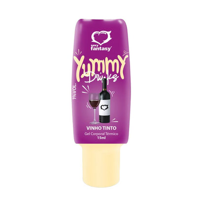 Gel térmico besable Yummy Drinks 15 ml