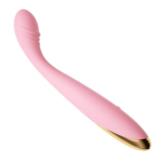 Vibrador de punto G recargable LILO Vip Mix con glande saliente y 10 modos de vibración