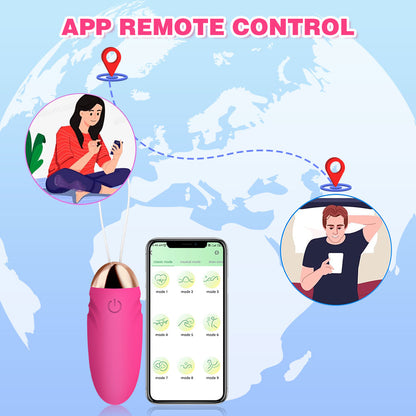 Bala vibradora mando por app