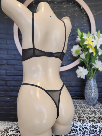 Conjunto Federica negro