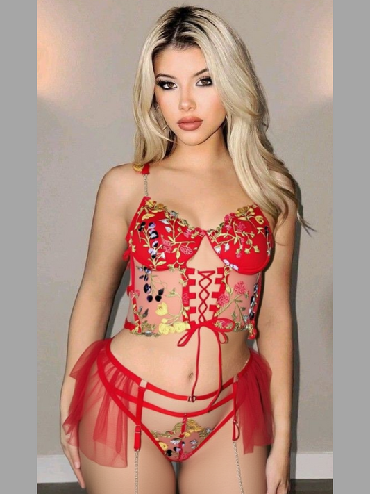 Set Marga rojo M/L