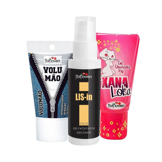 Kit Maximizador de volumen + desensibilizante anal + exitante calor/frio/vibra