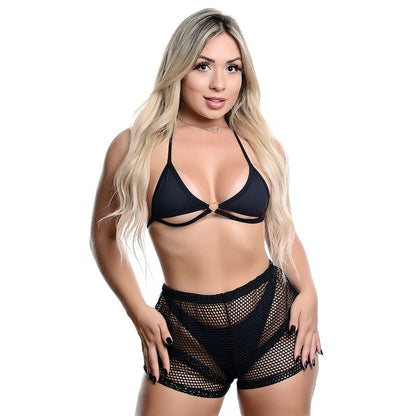 Short calado talle S