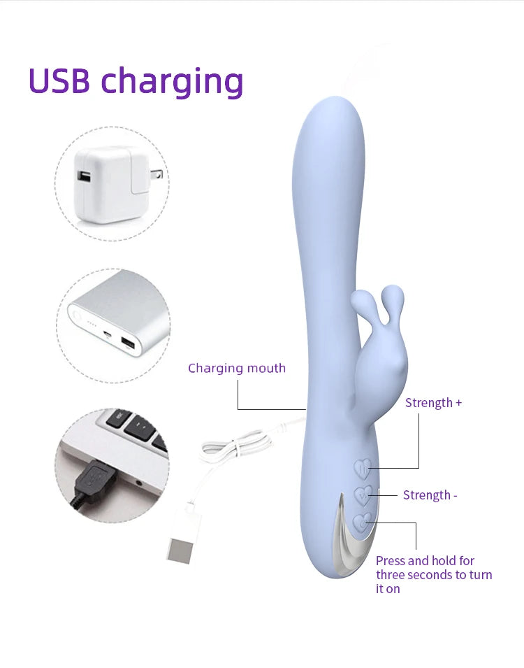 Vibrador estimulador Rabbit