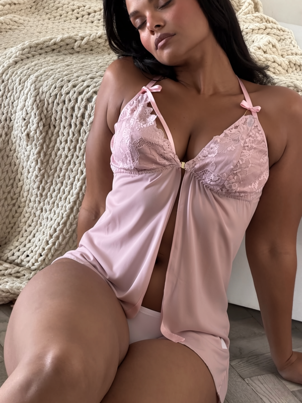 Bodydoll rosa L/XL