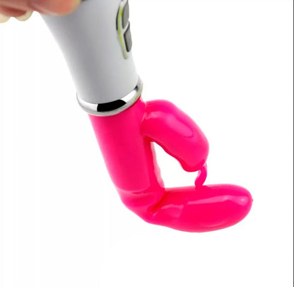 Vibrador y estimulador de clítoris recargable